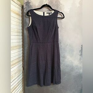 346 Brooks Brothers Navy Textured Dress